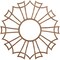 Ekena Millwork Augustus Wood Fretwork Pierced Ceiling Medallion, Walnut, 30"OD x 10 1/2"ID x 3/8"T CMWP30X30X0375AUWA - alternate 1
